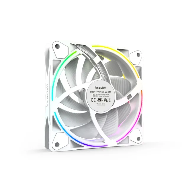 FAN be quiet! Light Wings 120Mm White PWM High-Speed Triple-Pack (BL101)