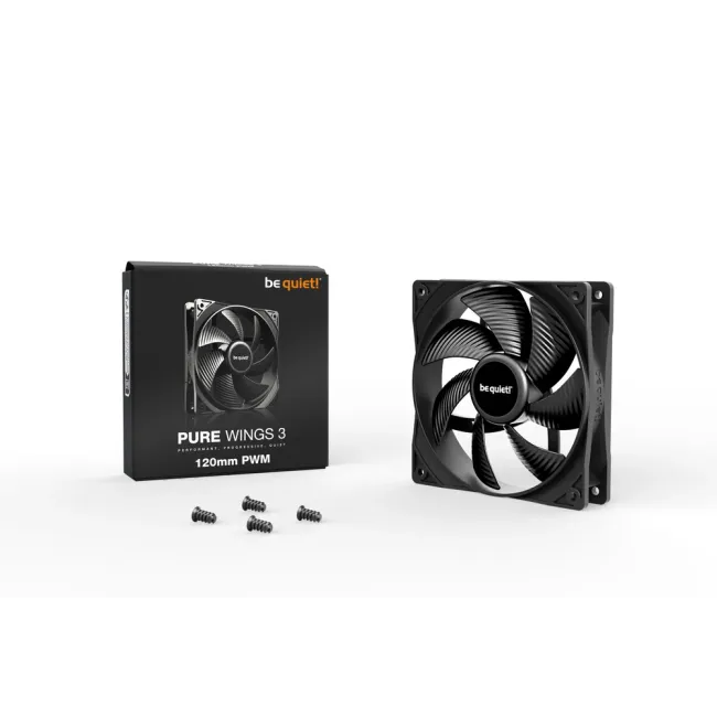 FAN be quiet! PURE WINGS 3 Black 120mm PWM (BL105)