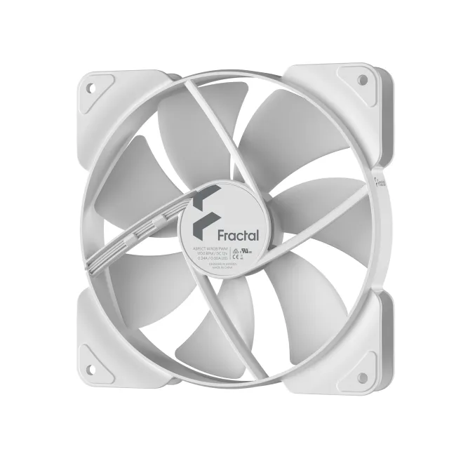 FAN FRACTAL DESIGN Aspect 14 RGB PWM White Frame (FD-F-AS1-1409)