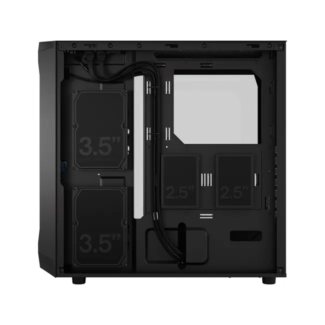 Fractal Design Focus 2 RGB Black TG Clear Tint-(FD-C-FOC2A-03)