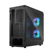 Fractal Design Focus 2 RGB Black TG Clear Tint-(FD-C-FOC2A-03)