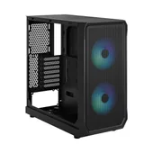 Fractal Design Focus 2 RGB Black TG Clear Tint-(FD-C-FOC2A-03)