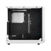 Fractal Design Focus 2 RGB White TG Clear Tint - Mid Tower Gaming CASE, Tempered Glass