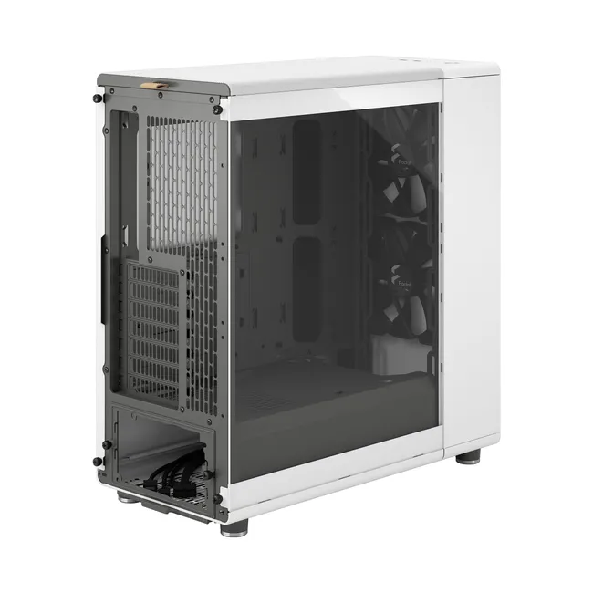 Fractal Design North Chalk White TG Clear Tint-(FD-C-NOR1C-04)