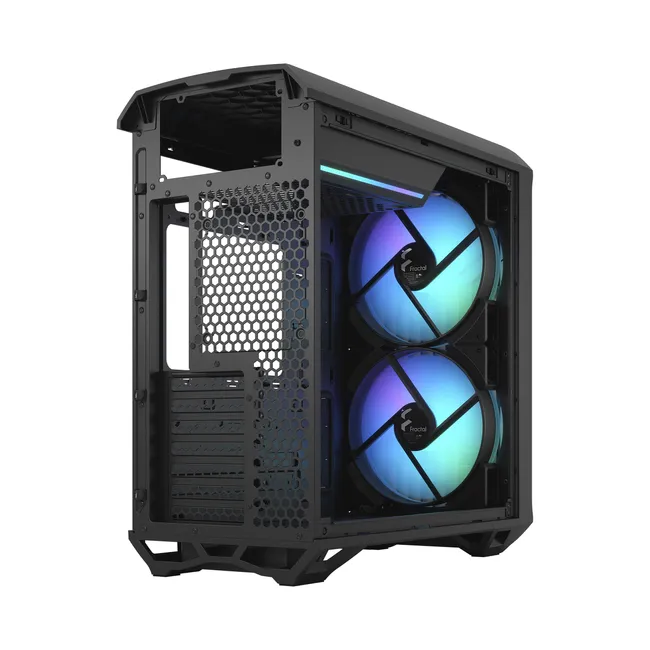 Fractal Design Torrent Compact RGB Black Light - Mid Tower Gaming CASE, Tempered Glass