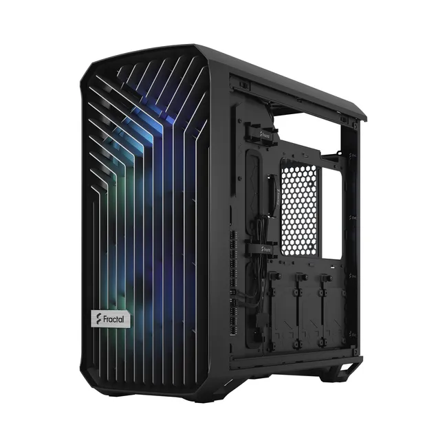 Fractal Design Torrent Compact RGB Black Light - Mid Tower Gaming CASE, Tempered Glass