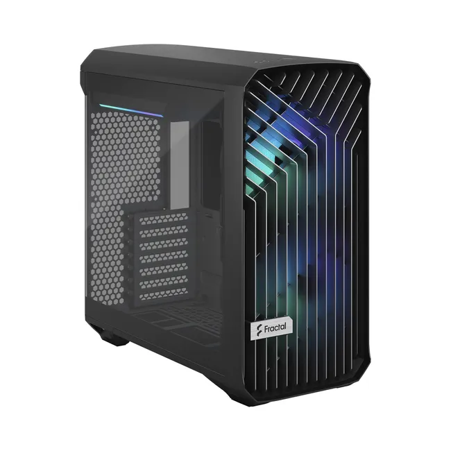 Fractal Design Torrent Compact RGB Black Light - Mid Tower Gaming CASE, Tempered Glass