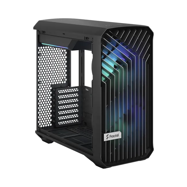 Fractal Design Torrent Compact RGB Black Light - Mid Tower Gaming CASE, Tempered Glass