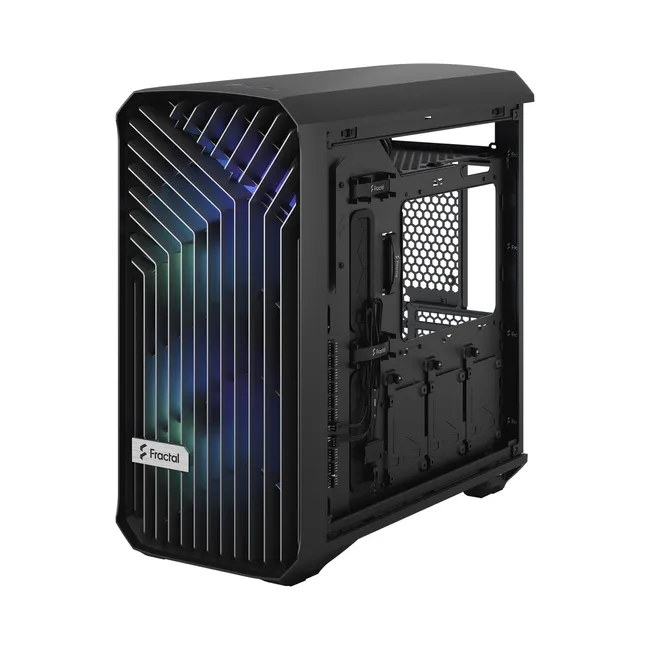 Fractal Design Torrent Compact RGB Black Light - Mid Tower Gaming CASE, Tempered Glass