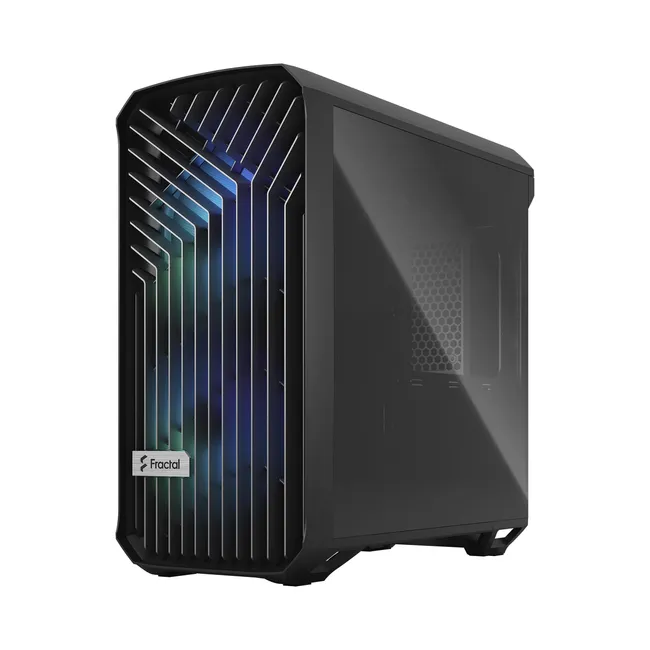 Fractal Design Torrent Compact RGB Black Light - Mid Tower Gaming CASE, Tempered Glass