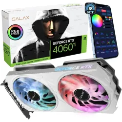 GALAX RTX 4060TI EX 1-CLICK OC WHITE 8GB GDDR6