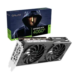 جالاكس جيفورس RTX™ 4060 Ti 8جيجا 1-Click OC 8جيجا GDDR6 128-bit/DP*3/HDMI 2.1/DLSS 3-46ISL8MD8COC، سعة 8.0 جيجا، pci_e_x16