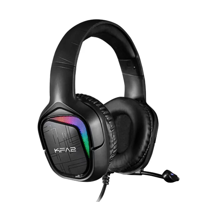 Gaming Headset KFA2 SONAR-04 USB 7.1 Channel RGB Rainbow Light with Gaming