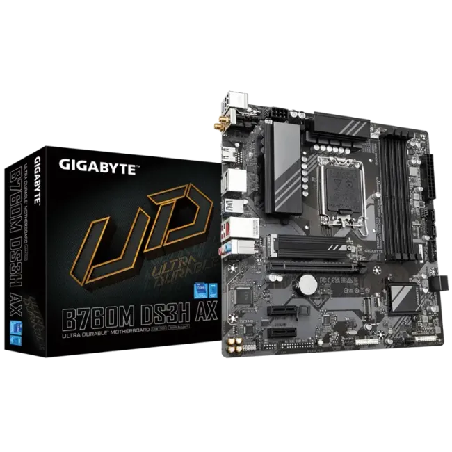 GIGABYTE B760M DS3H AX DDR5 WIFI