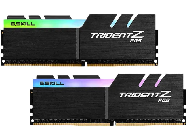 G.Skill Memory Trident Z RGB16GB 8X2 DDR4 3600 MT/S BLACK(F4-3600C19D-16GTZRB)