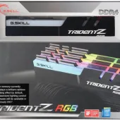 G.Skill Memory Trident Z RGB32 GB 4X8 DD4R4 3600 MT/S BLACK(F4-3600C19Q-32GTZRB)