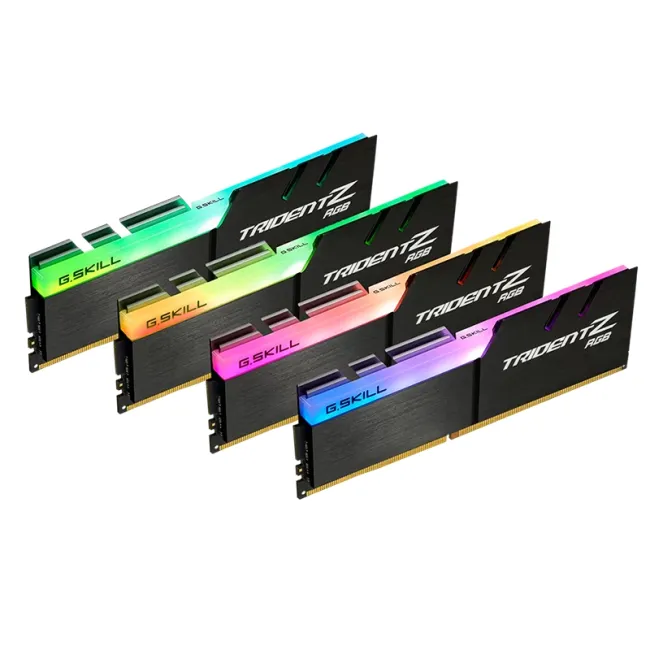 G.Skill Memory Trident Z RGB32 GB 4X8 DD4R4 3600 MT/S BLACK(F4-3600C19Q-32GTZRB)