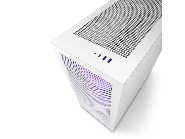 H Series H7 (2023) Flow RGB Edition ATX Mid Tower Chassis White Colour