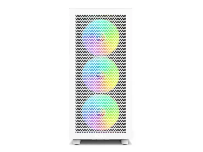 H Series H7 (2023) Flow RGB Edition ATX Mid Tower Chassis White Colour