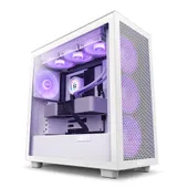 H Series H7 (2023) Flow RGB Edition ATX Mid Tower Chassis White Colour