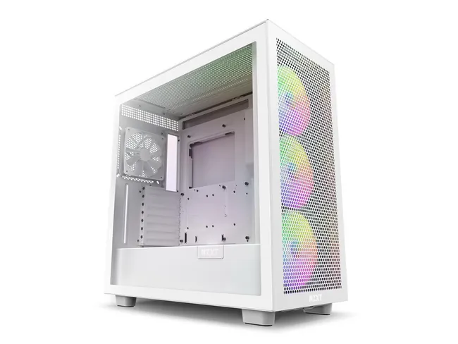 H Series H7 (2023) Flow RGB Edition ATX Mid Tower Chassis White Colour