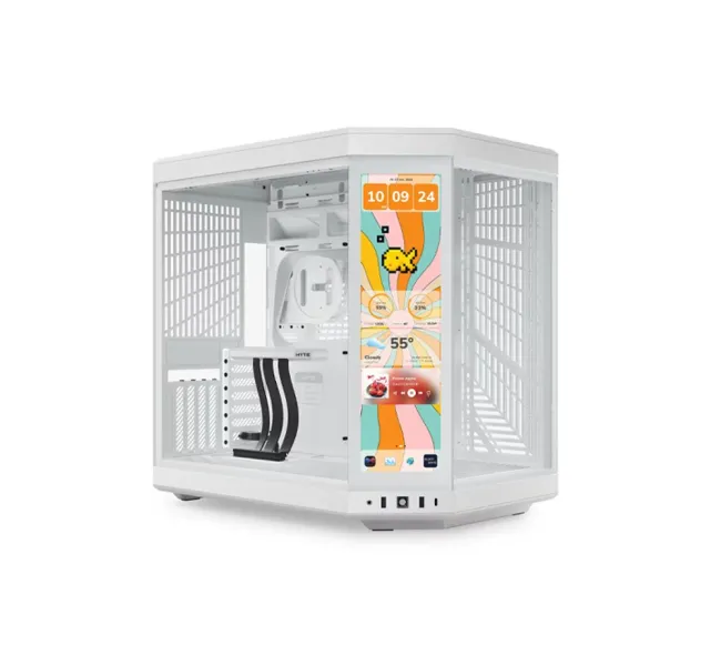 HYTE Y70 touch infinite Modern Aesthetic Case Snow White (CS-HYTE-Y70TI-WW)