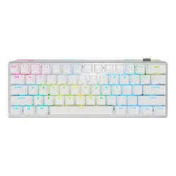 K70 PRO MINI WIRELESS 60% Mechanical CHERRY MX Red Switch Keyboard with RGB Backlighting - White