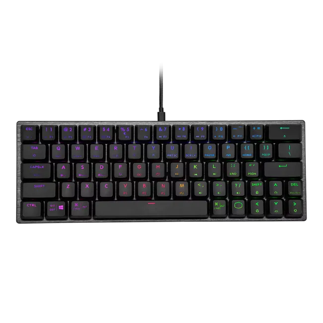 Keyboard Cooler Master SK620 Black, Blue-Switch US