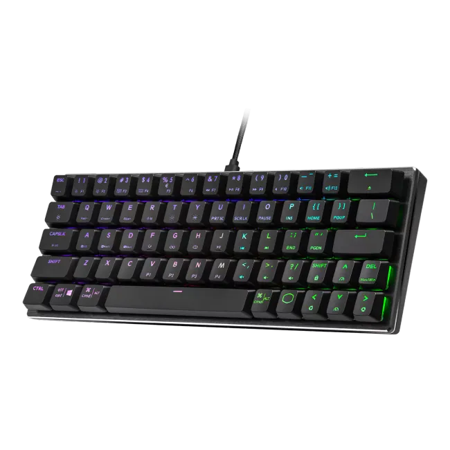 Keyboard Cooler Master SK620 Black, Blue-Switch US