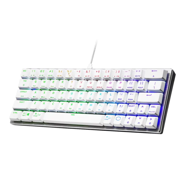 Keyboard Cooler Master SK620 White, Blue-Switch US