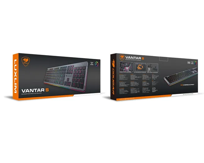 KEYBOARD Cougar VANTAR S RGB Scissor-Switch Keyboard (37VSBXNMI.0002)