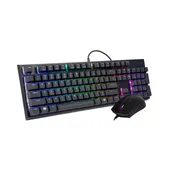 Keyboard +Mouse Cooler Master MS121 US (MS-121-KKMF1-US)