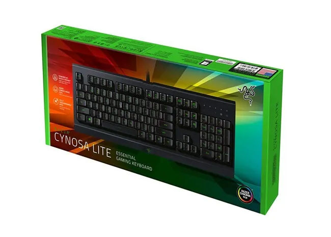 KEYBOARD Razer Cynosa Lite – Gaming Keyboard with RGB Chroma – RZ03-02740600-R3M1