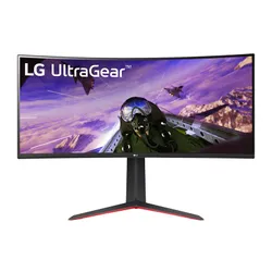 LG 34 Curved UltraGear QHD 2K HDR 10 160Hz Monitor-34GP63A-B