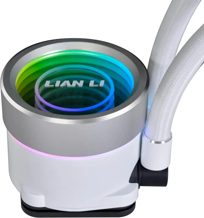 Lian Li AIO with SL-Infinity FAN GA II Trinity 240 SL-Inf White