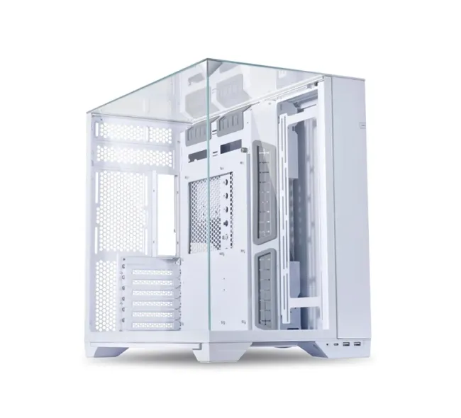 Lian Li O11 Vision ATX Mid Tower Computer Case White