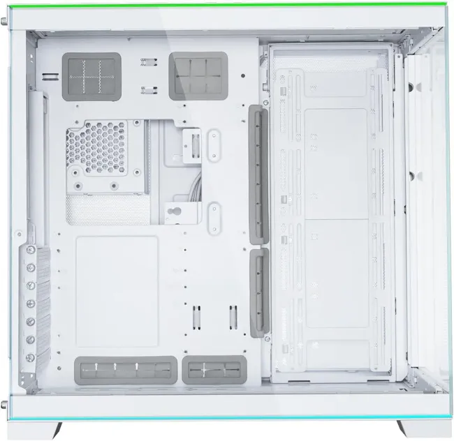 Lian Li O11D EVO RGB Mid Tower Computer Case - White