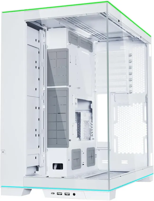 Lian Li O11D EVO RGB Mid Tower Computer Case - White
