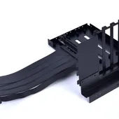 Lian Li O11DXL-1X Vertical GPU Bracket KIT PCI-E 3.0 for O11Dynamic XL (NOT Compatible with PCI-E 4.0 VGA Card)