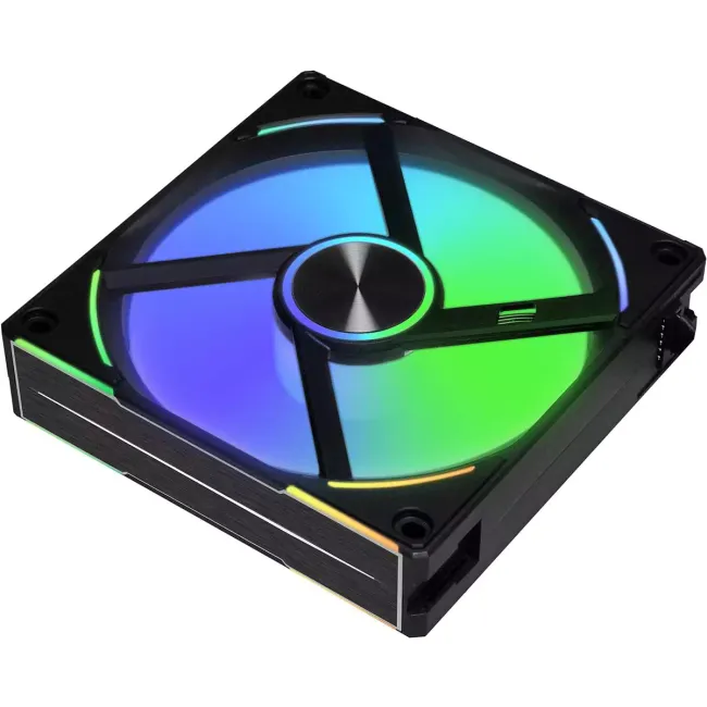 LIAN LI UNI Fan AL V2 120 Triple aRGB PWM 120mm 2000RPM With Controller -Black