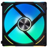 LIAN LI UNI Fan AL V2 120 Triple aRGB PWM 120mm 2000RPM With Controller -Black