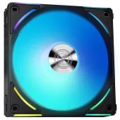 LIAN LI UNI Fan AL V2 120 Triple aRGB PWM 120mm 2000RPM With Controller -Black