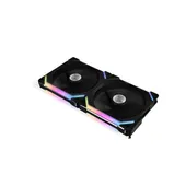 LIAN LI UNI FAN SL140 RGB BLACK 2X 14CM FAN SL140-2B