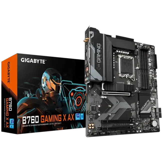 MB GIGABYTE B760 GAMING X AX DDR5 GAMING MOTHERBOARD