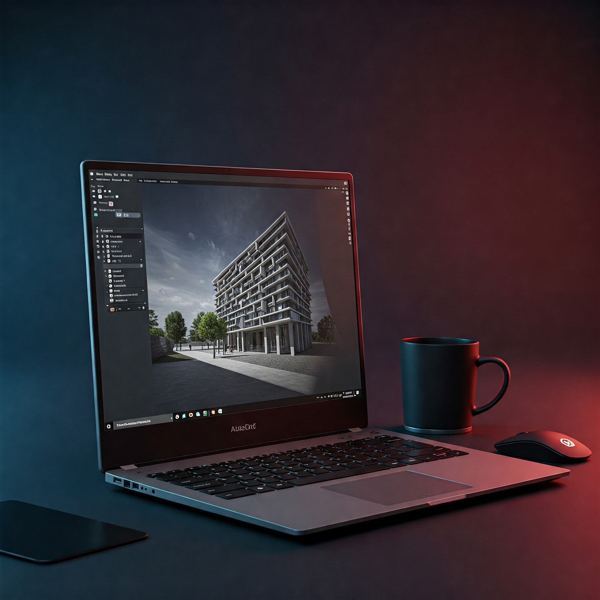 محطات عمل مخصصة لتشغيل برامج التصميم مثل AutoCAD وRevit