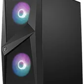 MSI MAG FORGE 100R Mid Tower Gaming Computer Case Black