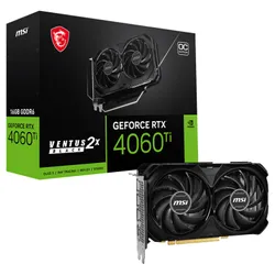 MSI RTX 4060TI VENTUS OC 2X 16GB BLACK