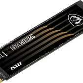 MSI SPATIUM M480 1TB PCIe 4.0 NVMe M.2 Internal SSD PCIe Gen4 NVMe 1.4 3D NAND 1400 TBW (SPATIUM M480 PCIe 4.0 NVMe M.2 )