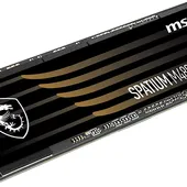 MSI SPATIUM M480 1TB PCIe 4.0 NVMe M.2 Internal SSD PCIe Gen4 NVMe 1.4 3D NAND 1400 TBW (SPATIUM M480 PCIe 4.0 NVMe M.2 )