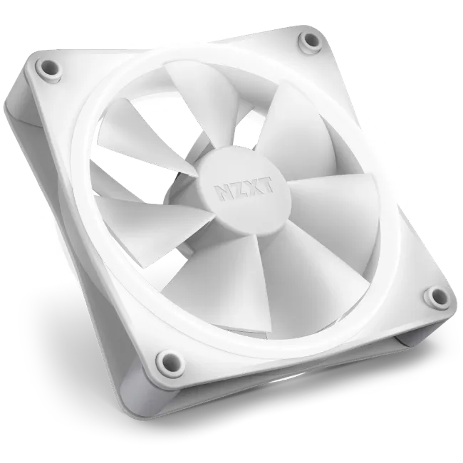 NZXT F120RGB Duo - 120mm Dual-sided RGB Fan - Triple Pack (White) w/RGB Controller(RF-D12TF-W1)